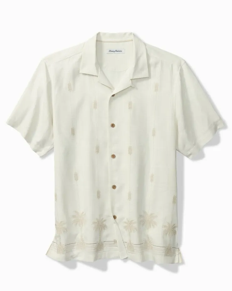 Tommy Bahama Shirts<Pina Palms Embroidered Silk Camp Shirt