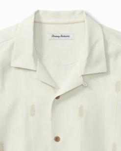 Tommy Bahama Shirts<Pina Palms Embroidered Silk Camp Shirt