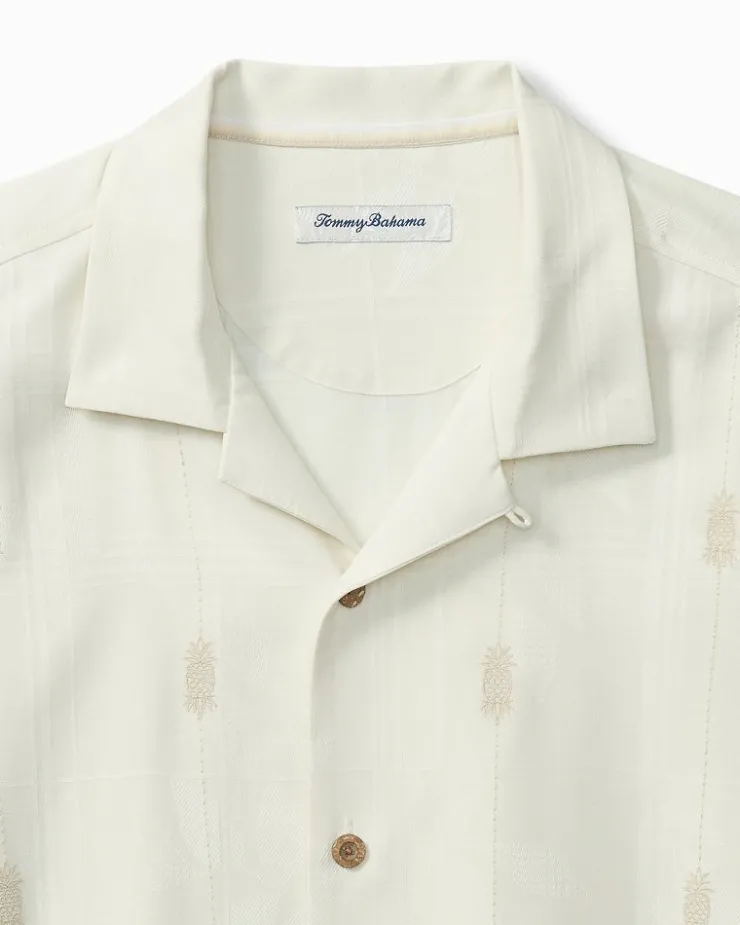 Tommy Bahama Shirts<Pina Palms Embroidered Silk Camp Shirt