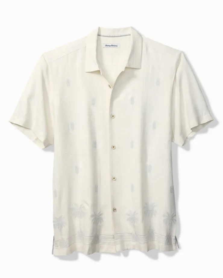 Tommy Bahama Shirts<Pina Palms Embroidered Silk Camp Shirt