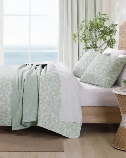 Tommy Bahama Quilts & Blankets<Pineapple Bloom Reversible 2-Piece Twin Quilt Set
