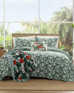 Tommy Bahama Quilts & Blankets<Pineapple Venture 3-Piece Full/Queen Quilt Set