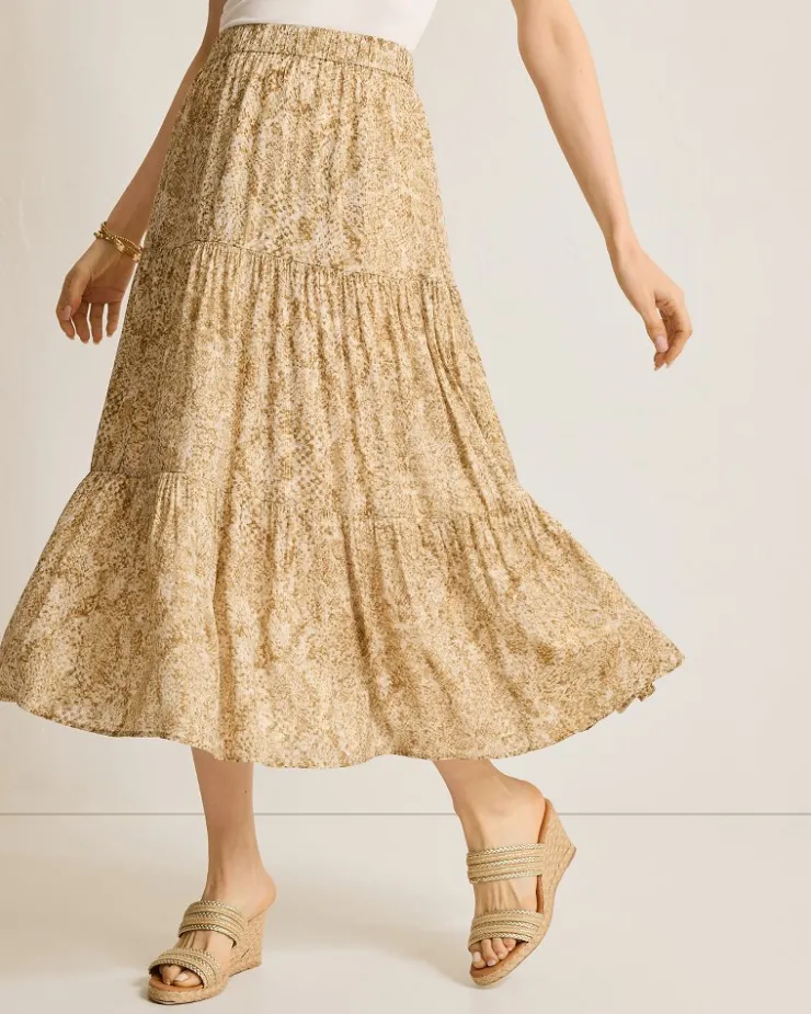 Women Tommy Bahama Skirts<Playa Python Shimmer Midi Skirt