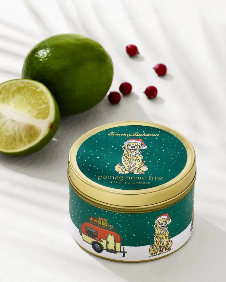 Tommy Bahama Candles & Diffusers<Pomegranate Lime 6-oz. Travel Candle Tin