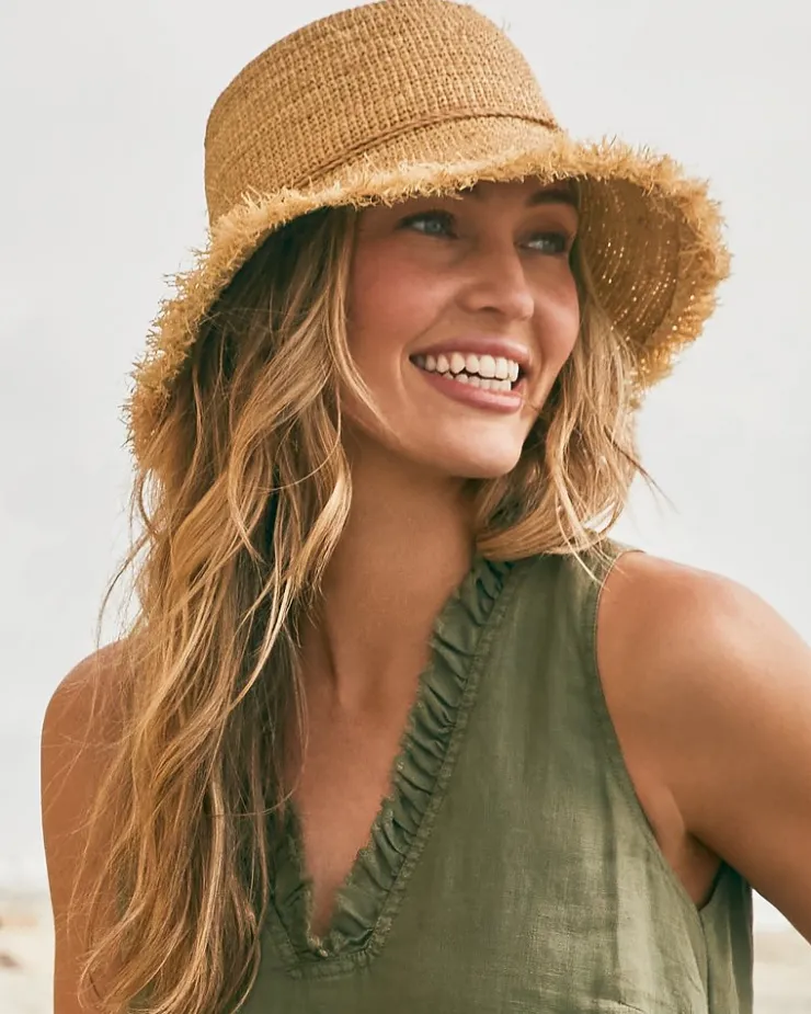 Women Tommy Bahama Hats & Caps<Raffia Packable Bucket Hat