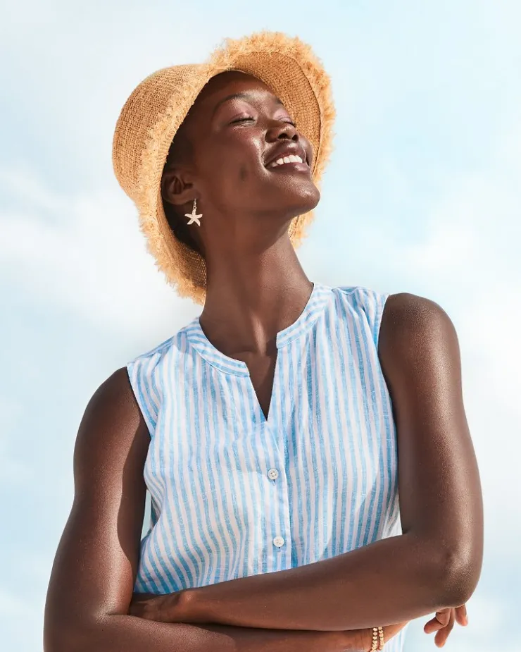 Women Tommy Bahama Hats & Caps<Raffia Packable Bucket Hat