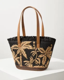 Women Tommy Bahama Beach Bags|Handbags & Clutches<Raffia Palms Small Tote