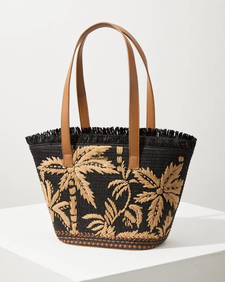 Women Tommy Bahama Beach Bags|Handbags & Clutches<Raffia Palms Small Tote