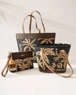 Women Tommy Bahama Beach Bags|Handbags & Clutches<Raffia Palms Small Tote