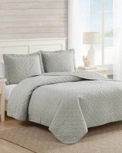 Tommy Bahama Quilts & Blankets<Raffia Solid 2-Piece Twin Quilt Set
