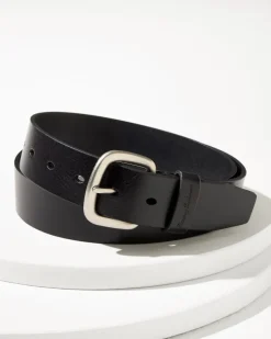 Tommy Bahama Belts<Raw Edge Leather Belt