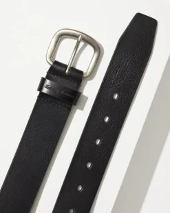 Tommy Bahama Belts<Raw Edge Leather Belt