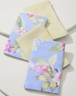 Tommy Bahama Drinkware & Bar<Upcycled Reversible Linen Dinner Napkins - Set of 4