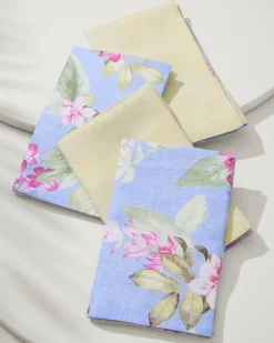 Tommy Bahama Drinkware & Bar<Upcycled Reversible Linen Dinner Napkins - Set of 4