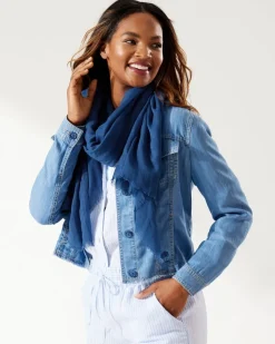Women Tommy Bahama Scarves & Wraps<Recycled Crinkle Wrap