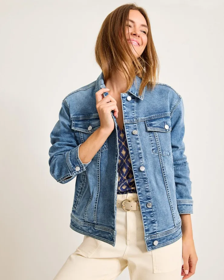 Women Tommy Bahama Jackets<Relaxed Jean Jacket