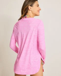Women Tommy Bahama Beach Coverups|Tops & Shirts<Relaxed Rash Guard