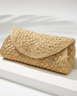 Women Tommy Bahama Handbags & Clutches<Rimini Raffia Clutch