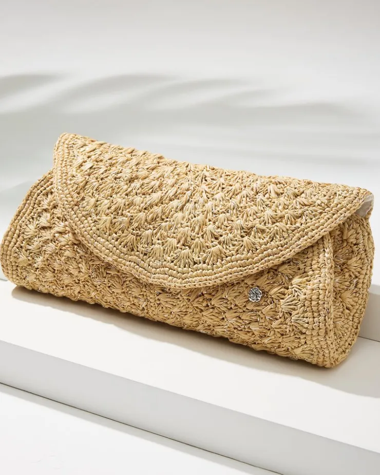 Women Tommy Bahama Handbags & Clutches<Rimini Raffia Clutch