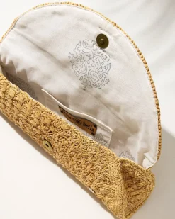 Women Tommy Bahama Handbags & Clutches<Rimini Raffia Clutch