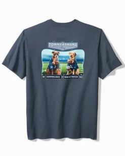 Tommy Bahama T-Shirts<Rumming Back, Wine Retriever Pocket T-Shirt