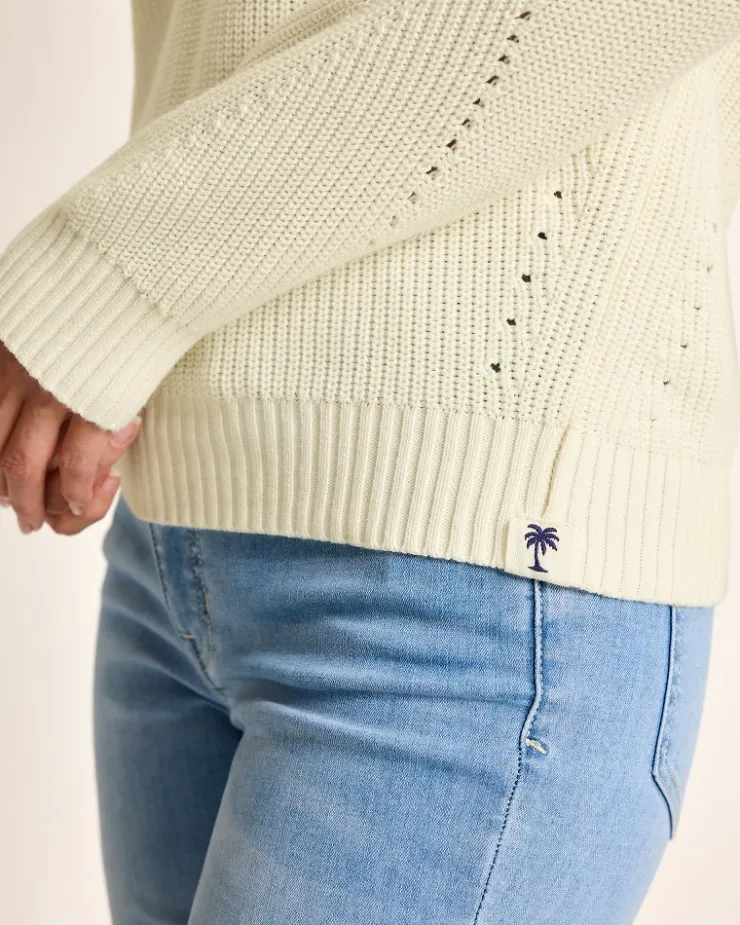 Women Tommy Bahama Sweaters|Tops & Shirts<Salt Wash V-Neck Sweater
