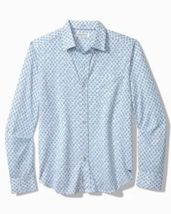 Tommy Bahama Shirts<San Lucio Geo Getaway Stretch Knit Shirt