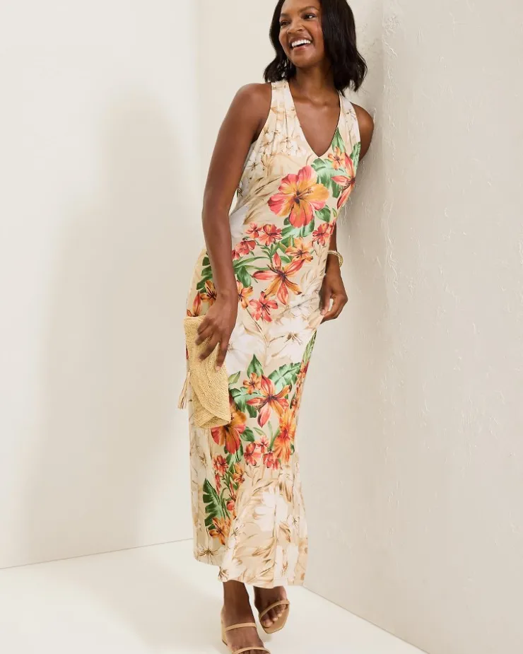 Women Tommy Bahama Dresses<Sandy Solar Bloom Maxi Dress