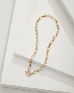 Women Tommy Bahama Jewelry<Sanibel Island Crystal Link Necklace