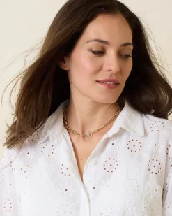 Women Tommy Bahama Jewelry<Sanibel Island Crystal Link Necklace
