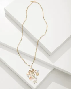 Women Tommy Bahama Jewelry<Sanibel Island Multi-Charm Necklace