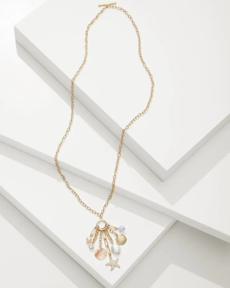 Women Tommy Bahama Jewelry<Sanibel Island Multi-Charm Necklace