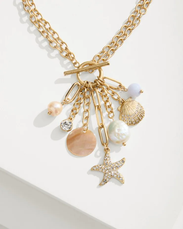 Women Tommy Bahama Jewelry<Sanibel Island Multi-Charm Necklace