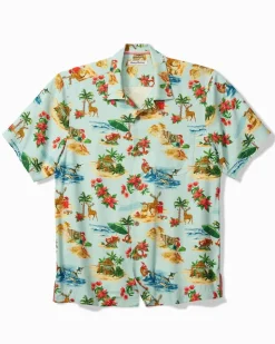 Tommy Bahama Shirts<Santa Shores Silk Camp Shirt