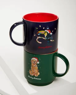Tommy Bahama Drinkware & Bar<Santa's Toucan Stackable Mug