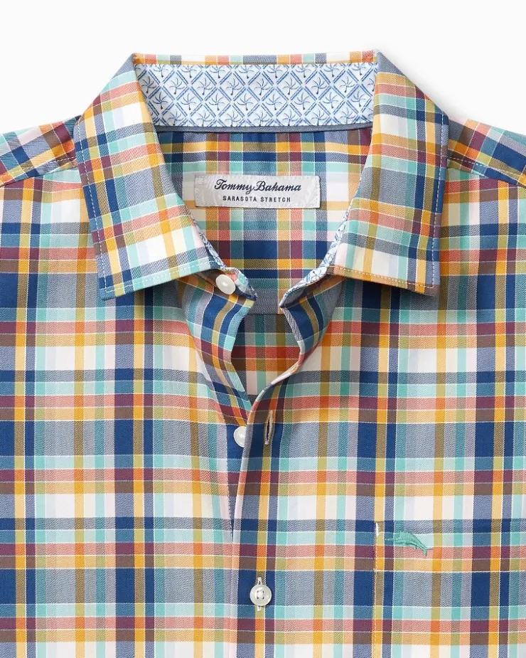 Tommy Bahama Shirts<Sarasota Stretch Grenada Check IslandZone® Shirt