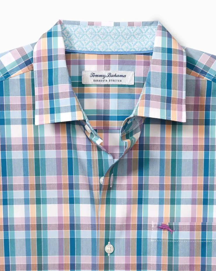 Tommy Bahama Shirts<Sarasota Stretch Los Reyes Check IslandZone® Shirt