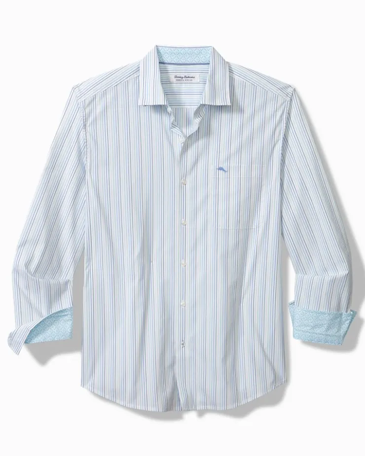 Tommy Bahama Shirts<Sarasota Stretch Marina Stripe IslandZone® Shirt
