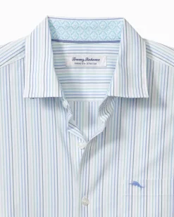 Tommy Bahama Shirts<Sarasota Stretch Marina Stripe IslandZone® Shirt