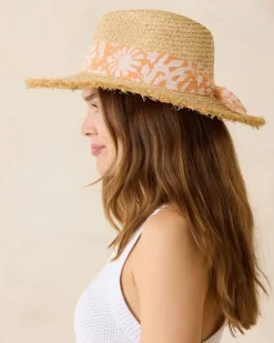 Women Tommy Bahama Hats & Caps<Seaside Continental Raffia Hat