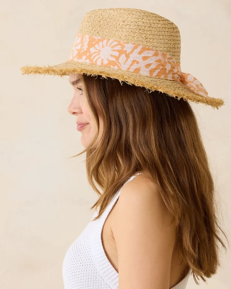 Women Tommy Bahama Hats & Caps<Seaside Continental Raffia Hat