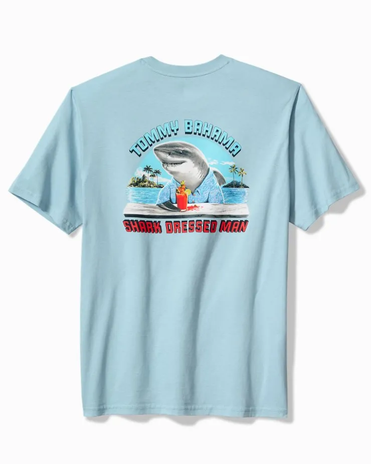 Tommy Bahama T-Shirts|Shirts<Shark Dressed Man Graphic T-Shirt