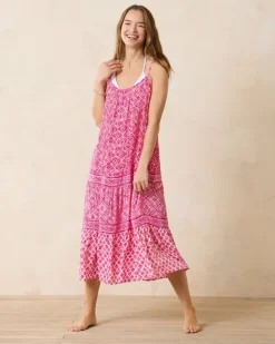 Women Tommy Bahama Beach Coverups|Dresses<Shell Beach Midi Coverup Dress