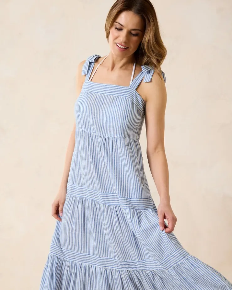 Women Tommy Bahama Beach Coverups|Dresses<Shoreline Stripe Coverup Dress