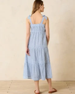 Women Tommy Bahama Beach Coverups|Dresses<Shoreline Stripe Coverup Dress