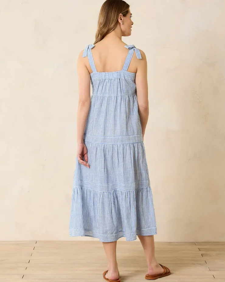 Women Tommy Bahama Beach Coverups|Dresses<Shoreline Stripe Coverup Dress