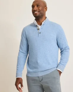 Tommy Bahama Sweaters<Soft Sands Cashmere Button-Mock Sweater