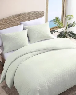 Tommy Bahama Comforters & Duvets<Solid Basketweave 3-Piece King Comforter Set