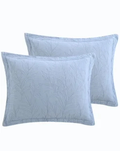 Tommy Bahama Pillows & Shams<Solid Costa Sera 2-Piece Standard Quilted Sham Set