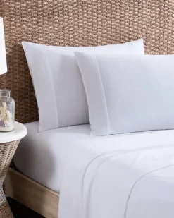 Tommy Bahama Sheet Sets & Bedskirts<Solid 4-Piece Queen Sheet Set